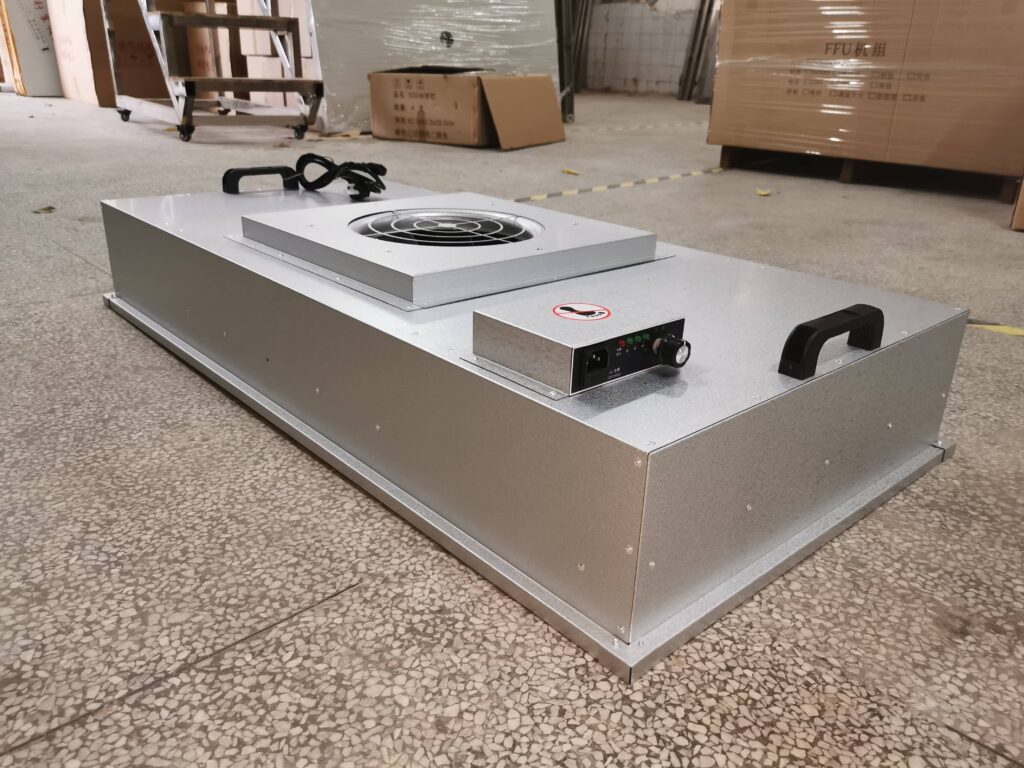 Custom Fan Filter Unit System for Pharmaceutical Manufacturing