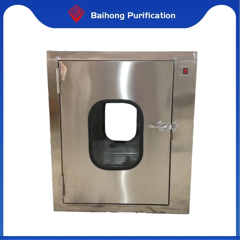 Static Stainless Steel Pass Box