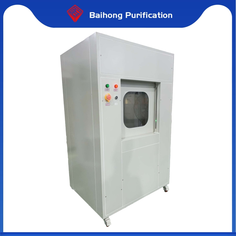 Static Vertical Sliding Pass Box