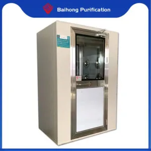 Single person double hair dryer shower room