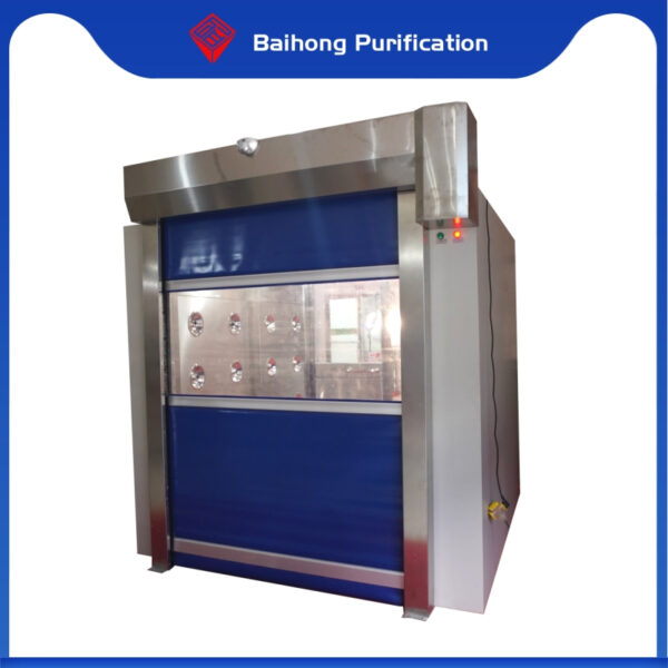 Cargo Air Shower with PVC High-Speed Roll-Up Door