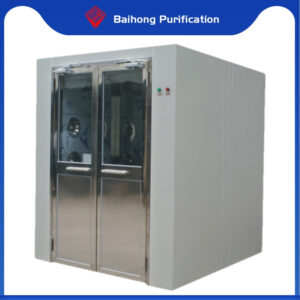 Standard Cargo Air Shower with Manual Double Doors