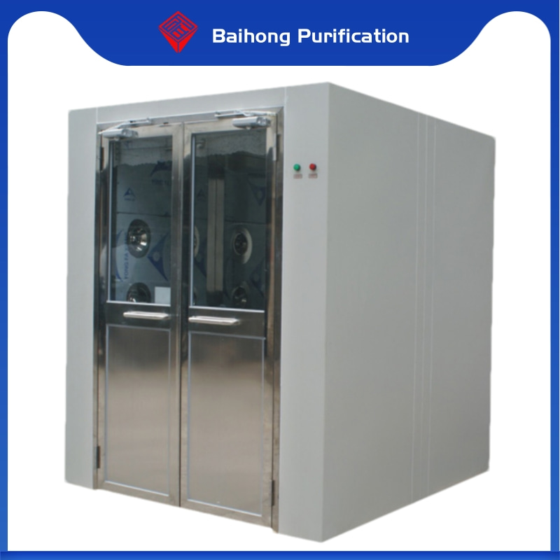 Standard Cargo Air Shower with Manual Double Doors