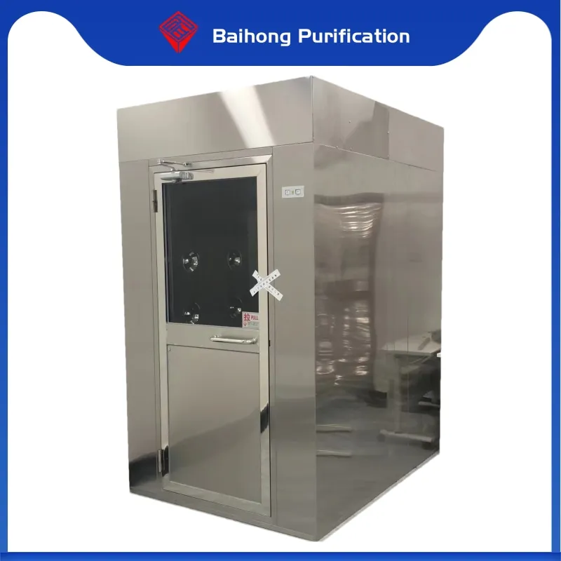 Multi person air shower room