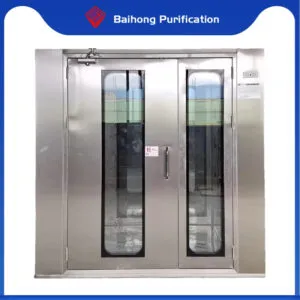 Mother child door air shower room