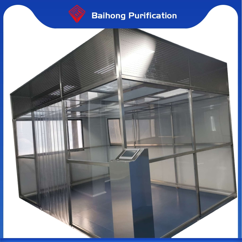 Laminar flow booth for controlled processing zones