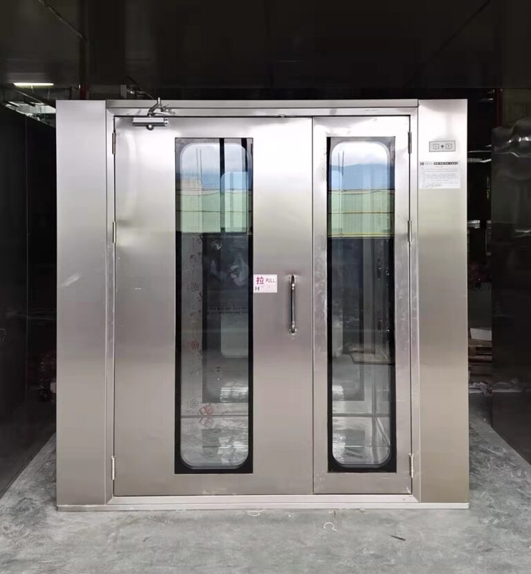 Unequal Double Door Air Shower