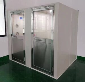 air shower not blowing