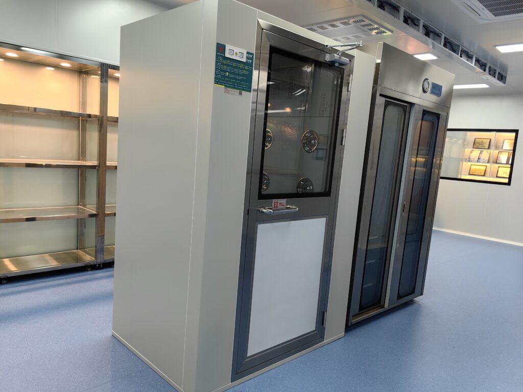 air shower clean room
